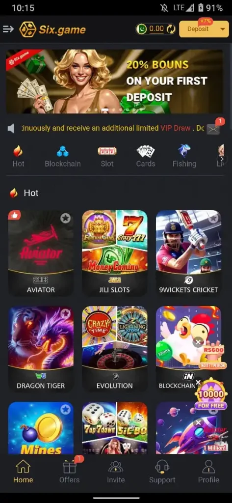 Six Game Download Apk