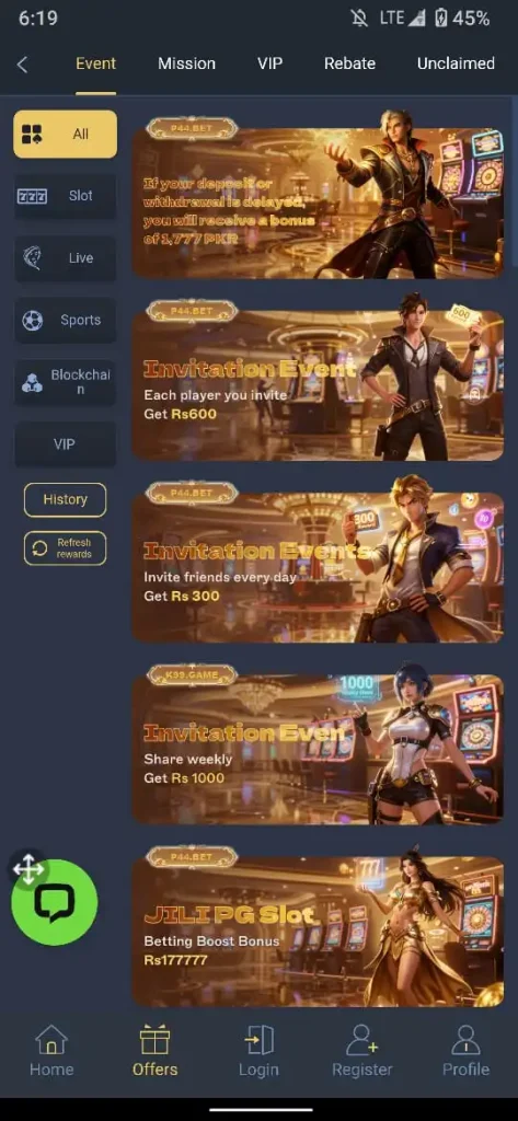 P44 Game Download New Online Best Pakistani Real‑Earning Game